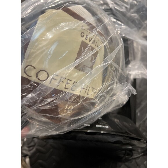 Rare Gevalia Coffee Maker Model C-60A Black  12 Cup Programmable New Open Box - Picture 10 of 11